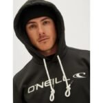 Oneill mens hoodie kangaroo pocket Rutile black fashionable - Image 4