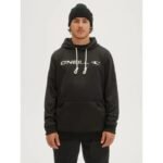 Oneill mens hoodie kangaroo pocket Rutile black fashionable - Image 6