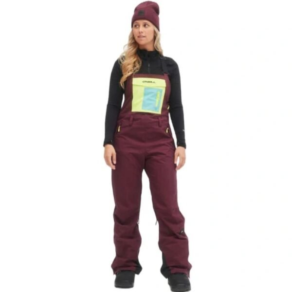 ONeill Womens Winter Bib Pants Snowboard Ski 10K/10K