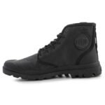 Palladium PAMPA HI COATED U 74375-008-M Black shoes - Image 5
