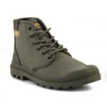 Palladium PAMPA HI COATED U shoes 74375-377-M Dusky Green - Image 2