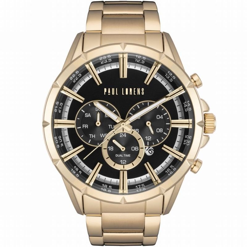 lupin-wear-ca-paul-lorens-pl13605b-1d1-men-s-watch-1829102 Paul Lorens PL13605B-1D1 Mens Watch - Image 1