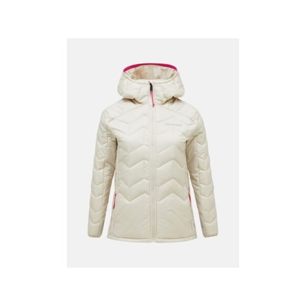 Peak Performance W Elevate Liner Hood Jacket Beige
