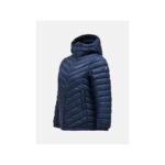 Peak Performance W Frost Down Hood Jacket Navy Blue - Image 2