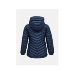Peak Performance W Frost Down Hood Jacket Navy Blue - Image 3