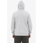 Puma mens gray fashionable cotton kangaroo sports hoodie - Image 3