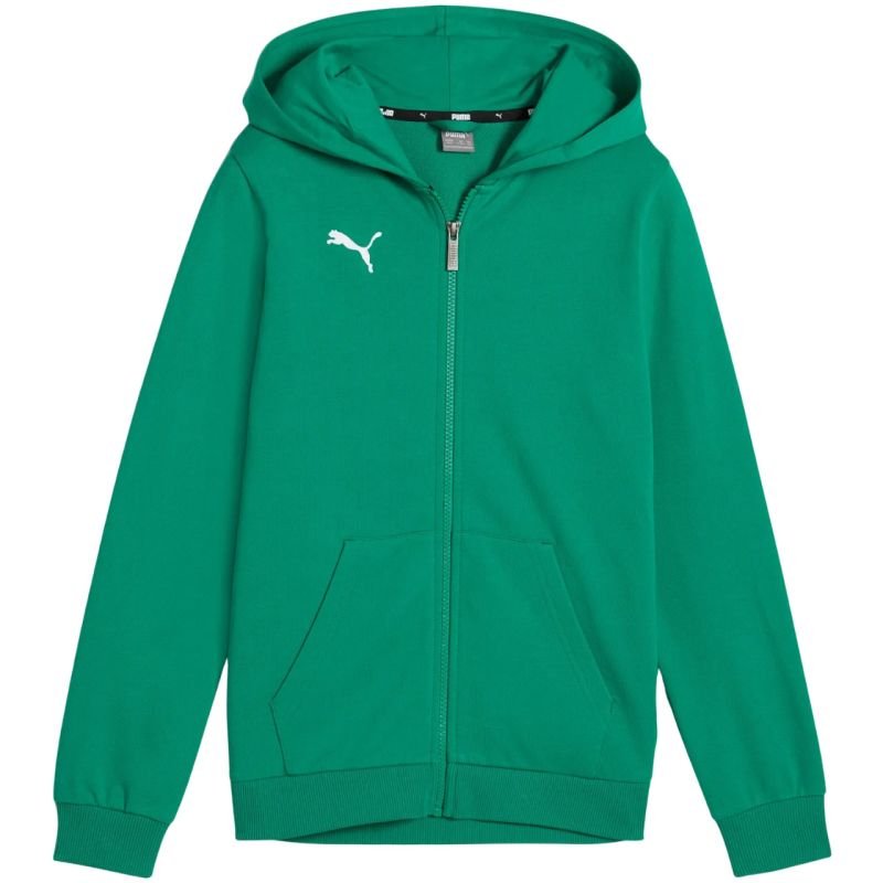 lupin-wear-ca-puma-teamgoal-casuals-hooded-kids-sweatshirt-green-658596-05-1796320 Puma teamGoal Casuals Hooded Kids Sweatshirt Green 658596 05 - Image 1