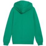 Puma teamGoal Casuals Hooded Kids Sweatshirt Green 658596 05 - Image 2