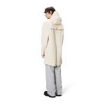 Rains long jacket unisex LONG JACKET W3 12020 26 DUNE - Image 5