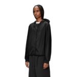 Rains Womens Rain Jacket STRING W JACKET W3 18040 84 BLACK GRAIN - Image 7