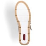 Rieker W RKR651 beige leather velcro openwork shoes - Image 5