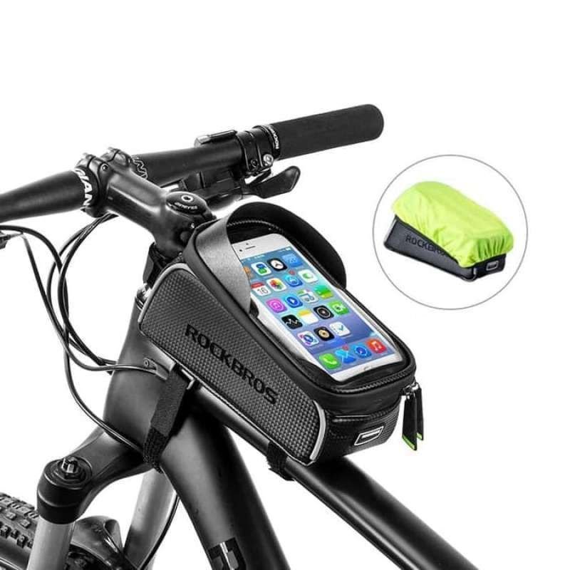 lupin-wear-ca-rockbros-6-2-frame-phone-bag-black-1897207 Rockbros 6.2" Frame Phone