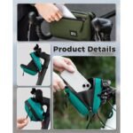 Rockbros Bike Handlebar Bag 2.1l Blue - Image 2