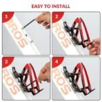 Rockbros bottle cage model FK338 black - Image 2