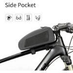 Rockbros frame bag SMALL 1l black - Image 2