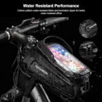 Rockbros frame phone bag, black - Image 2
