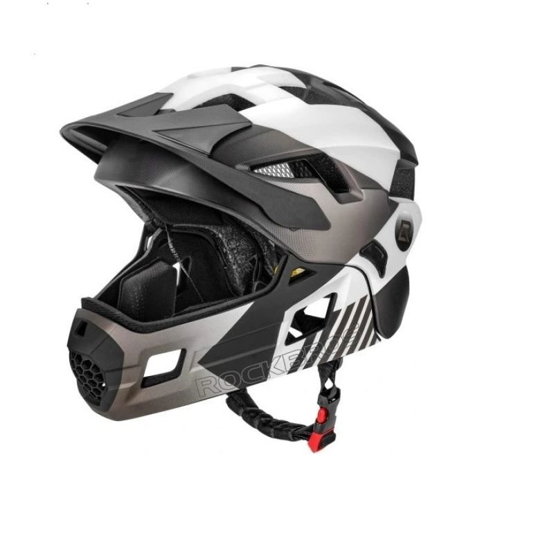 lupin-wear-ca-rockbros-kids-helmet-with-visor-48-54cm-black-1897877 Rockbros Kids Helmet with Visor 48-54cm Black - Image 1