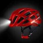 Rockbros MTB bike helmet with light red 57-62cm - Image 2