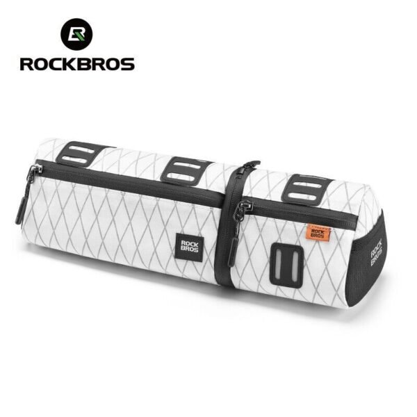 Rockbros multifunctional bicycle bag 2 in 1 2l white