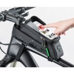 Rockbros phone bag up to 6" on the frame, black - Image 2