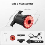 Rockbros rear bike light - Image 3