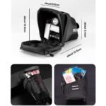 Rockbros saddle bag 1.5l, black - Image 3