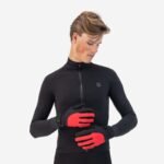 Rogelli CORE winter gloves black and red 2XL - Image 2