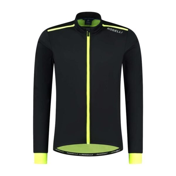 Rogelli CORE winter jacket black-fluorescent 152-164