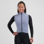 Rogelli DISTANCE II womens sweatshirt lilac-black M - Image 3