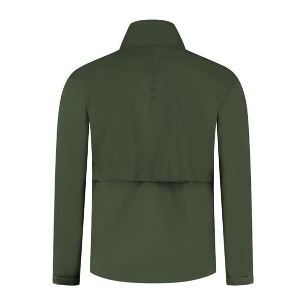 Rogelli ESSENTIAL green running jacket S