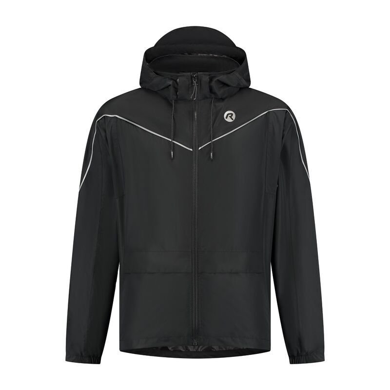 lupin-wear-ca-rogelli-essential-rain-jacket-black-2xl-1898245 Rogelli ESSENTIAL rain jacket black 2XL - Image 1