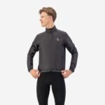 Rogelli ESSENTIAL rain jacket black L - Image 3