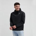 Rogelli ESSENTIAL rain jacket black S - Image 4
