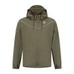 Rogelli ESSENTIAL rain jacket green 2XL