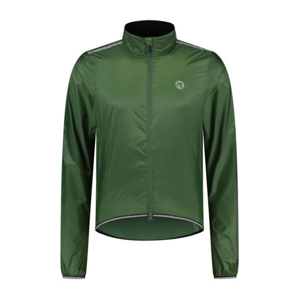 Rogelli ESSENTIAL rain jacket green 3XL