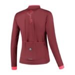 Rogelli ESSENTIAL womens winter jacket burgundy S - Image 2