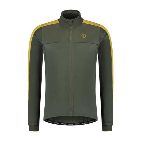 Rogelli FREEZE winter jacket mustard XL