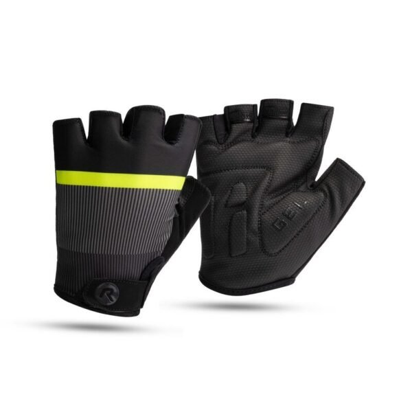 Rogelli HERO II gloves black-fluorescent XL