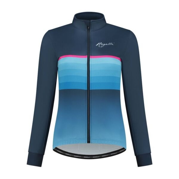 Rogelli IMPRESS II womens jacket blue-pink XL