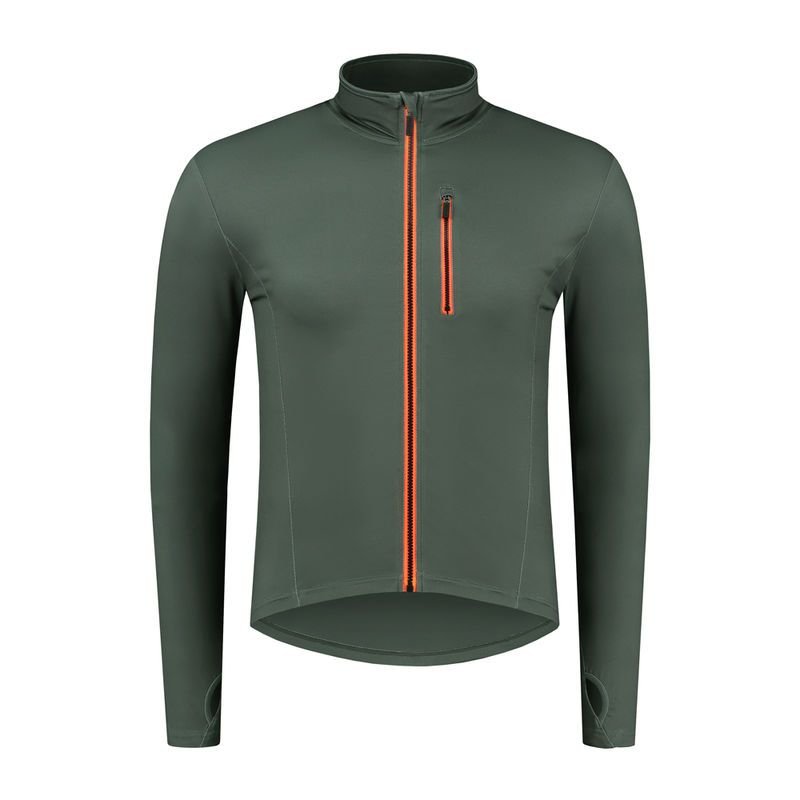 lupin-wear-ca-rogelli-jake-running-sweatshirt-green-xl-1893659 Rogelli JAKE running sweatshirt green XL - Image 1