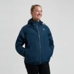 Rogelli unisex rain jacket CORE blue L - Image 3