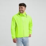 Rogelli unisex rain jacket CORE fluor L - Image 3