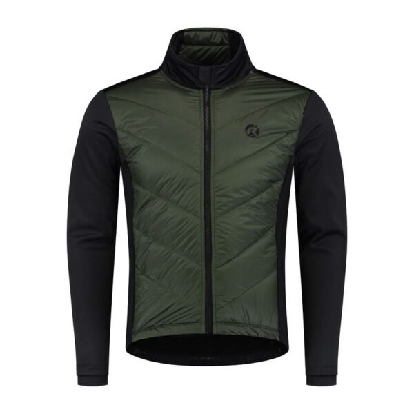 Rogelli WADDED II winter jacket green-black L
