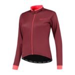 Rogelli womens winter jacket ESSENTIAL burgundy M