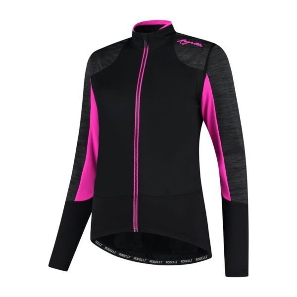 Rogelli womens winter jacket GLORY black-pink XS