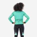 Rogelli womens winter jacket PESARA turquoise S - Image 4