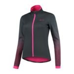 Rogelli womens winter jacket VIVID gray-pink S