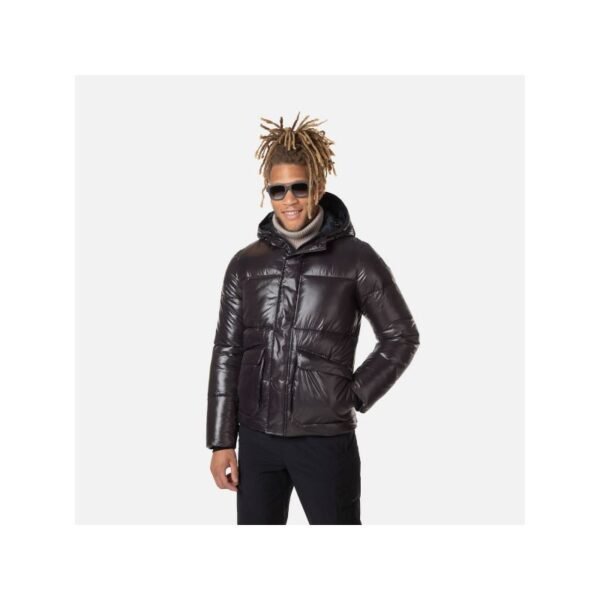 Rossignol Shiny Hoodie Parka Jkt Black