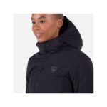 Rossignol W Opside Hoodie In Heavy Insulation Jacket Black - Image 2