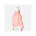 Rossignol W Shiny Bomber Jacket Pink - Image 2